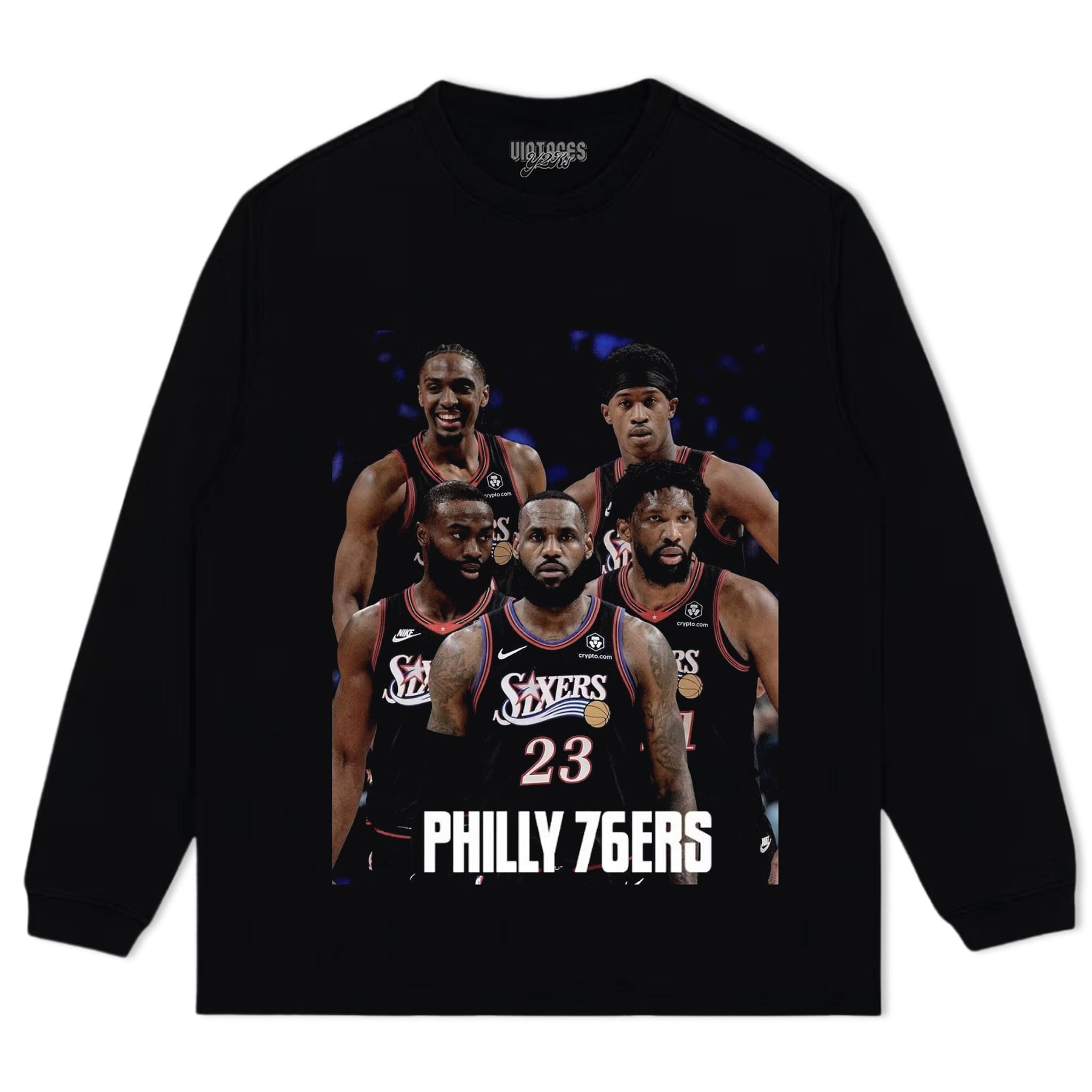 76ERS BIG FIVE TANK TOP & TEE & LONG SLEEVE & LAYERED LS & HOODIE