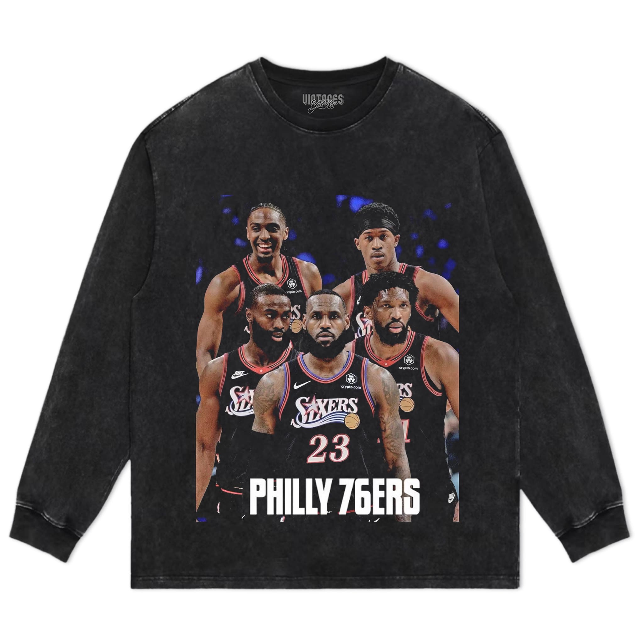 76ERS BIG FIVE TANK TOP & TEE & LONG SLEEVE & LAYERED LS & HOODIE