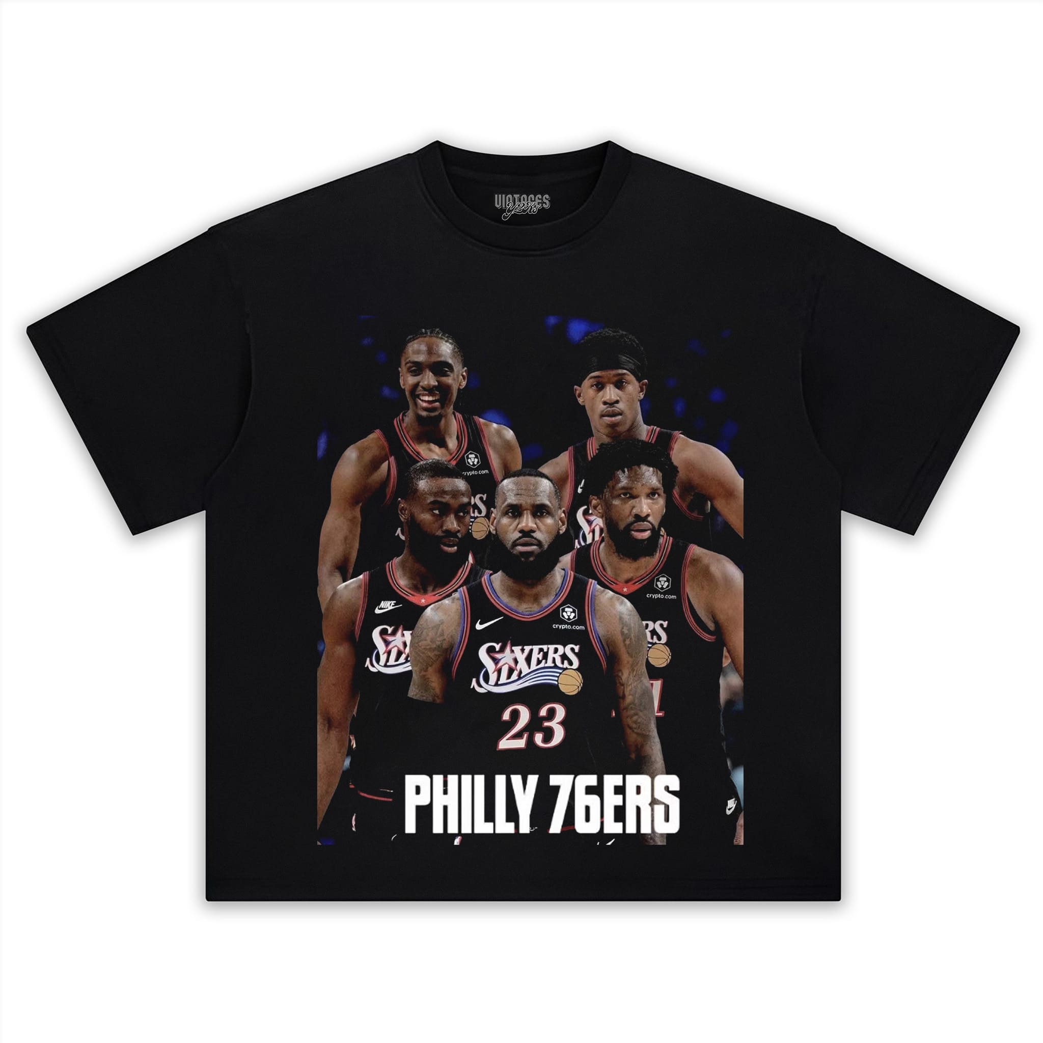 76ERS BIG FIVE TANK TOP & TEE & LONG SLEEVE & LAYERED LS & HOODIE