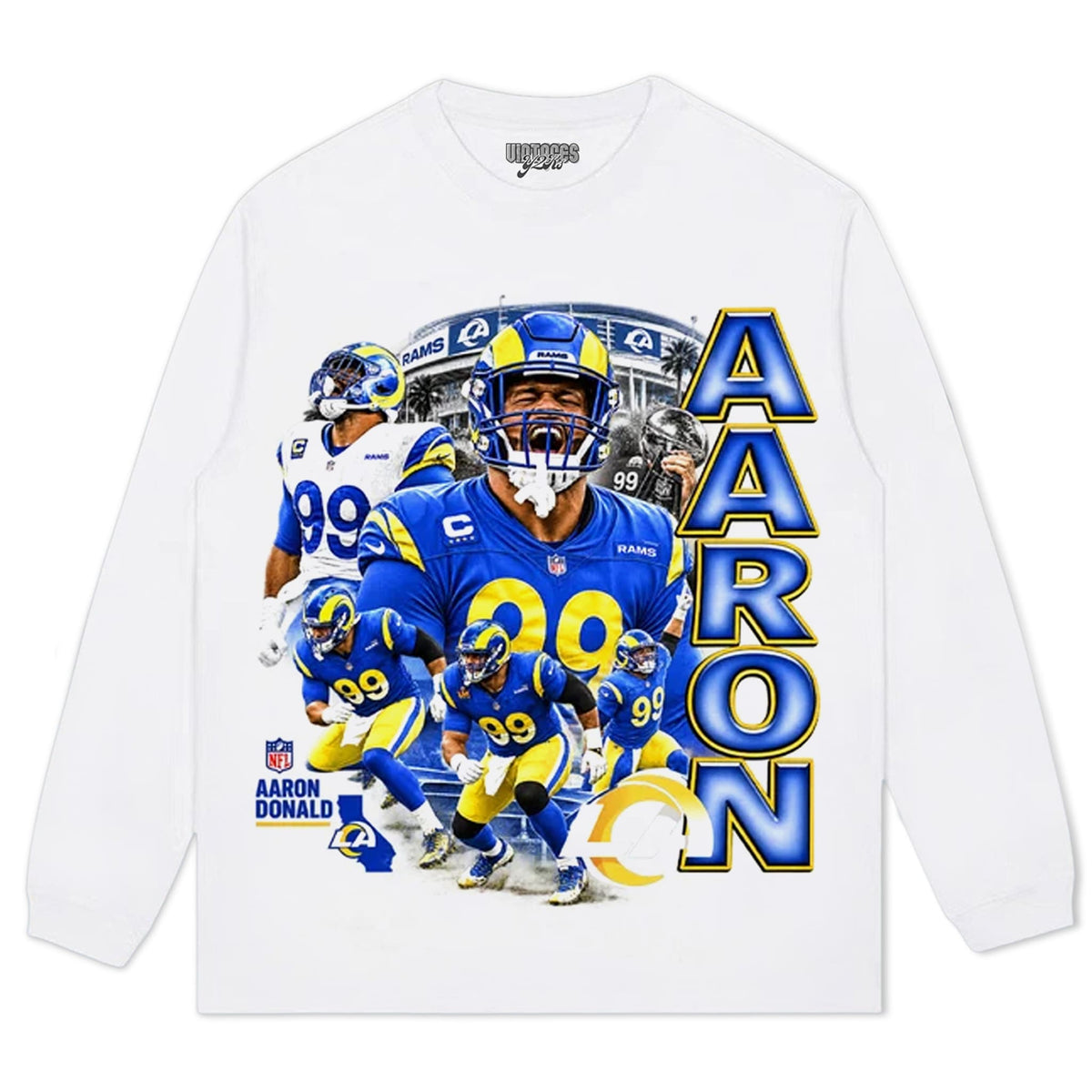 AARON DONALD - BACK IN 99 TANK TOP & TEE & LONG SLEEVE & LAYERED LS & HOODIE