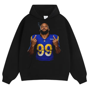 AARON DONALD - MIDDLE FINGER TANK TOP & TEE & LONG SLEEVE & LAYERED LS & HOODIE