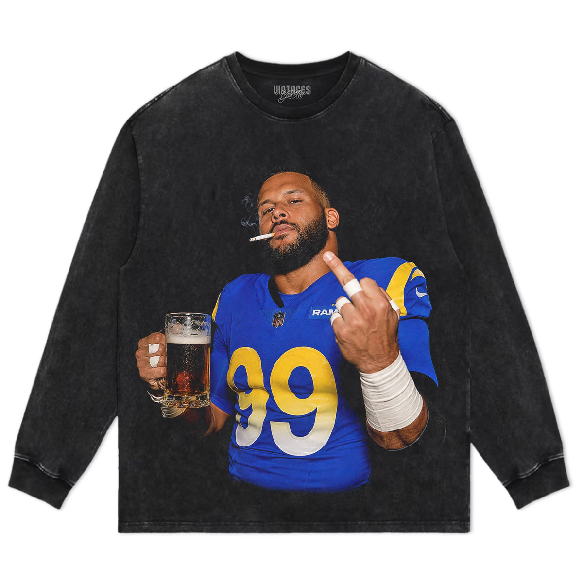 AARON DONALD - SOMKING TANK TOP & TEE & LONG SLEEVE & LAYERED LS & HOODIE