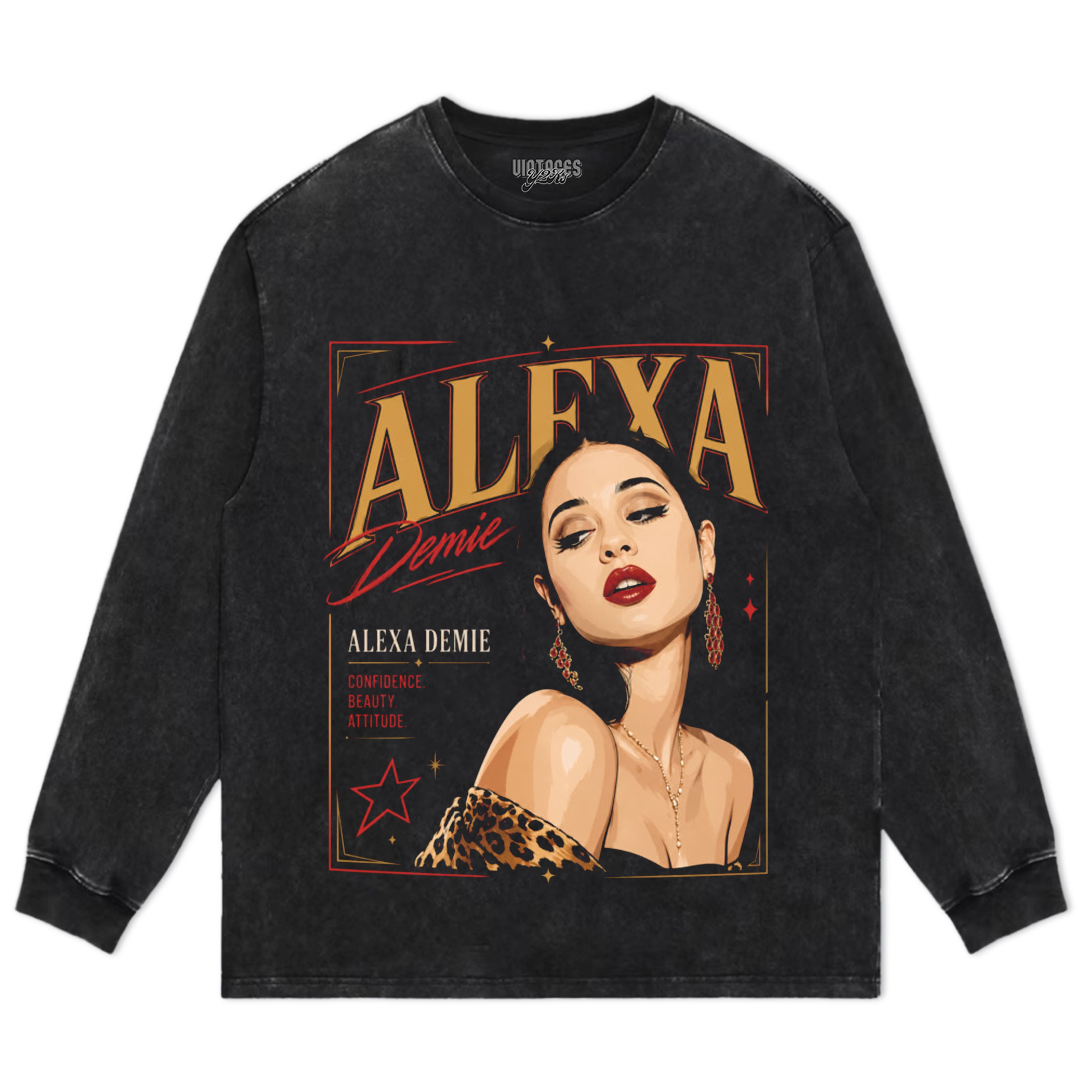 ALEXA DEMIE VINTAGE TANK TOP & TEE & LONG SLEEVE & LAYERED LS & HOODIE