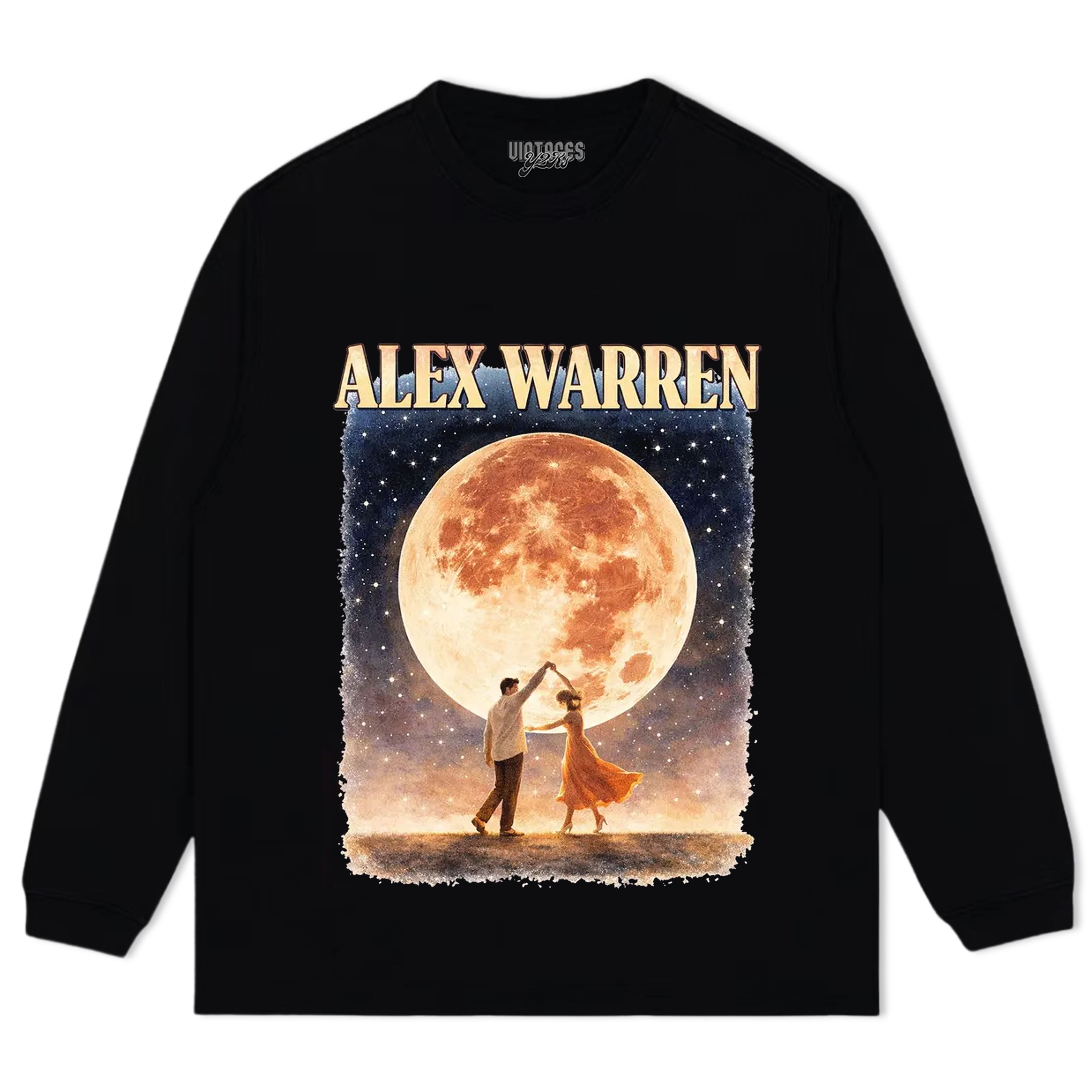 ALEX WARREN MOON SINGER MUSIC ALBUMS V2 TANK TOP & TEE & LONG SLEEVE & LAYERED LS & HOODIE