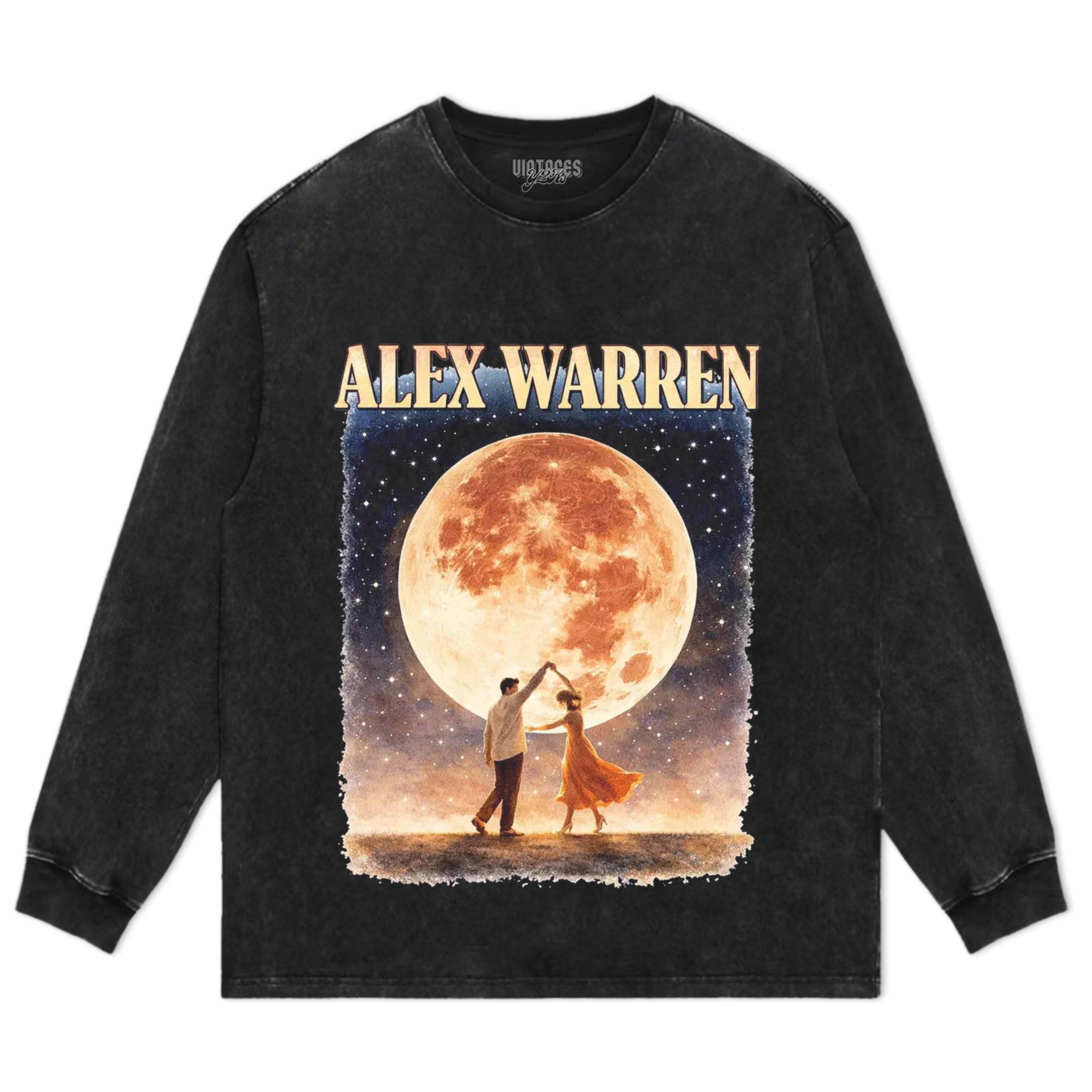 ALEX WARREN MOON SINGER MUSIC ALBUMS V2 TANK TOP & TEE & LONG SLEEVE & LAYERED LS & HOODIE