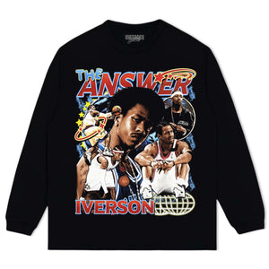 ALLEN IVERSON TEE & LS & HOODIE