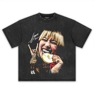 ALYSA LIU - GOLD TEE & LS & HOODIE