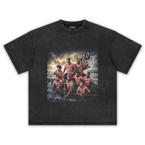 AMERICAN SOCCER TANK TOP & TEE & LONG SLEEVE & LAYERED LS & HOODIE