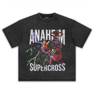 ANAHEIM ELI TOMAC SUPERCROSS MOTOCROSS RIDER TEE & LS & HOODIE