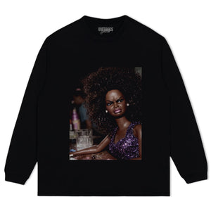 ANGRY DISGUSTED BLACK DOLL FACE MEME TANK TOP & TEE & LONG SLEEVE & LAYERED LS & HOODIE