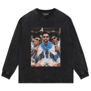 ARGENTINA MESSI ENZO FUNNY VINTAGE V3 TANK TOP & TEE & LONG SLEEVE & LAYERED LS & HOODIE