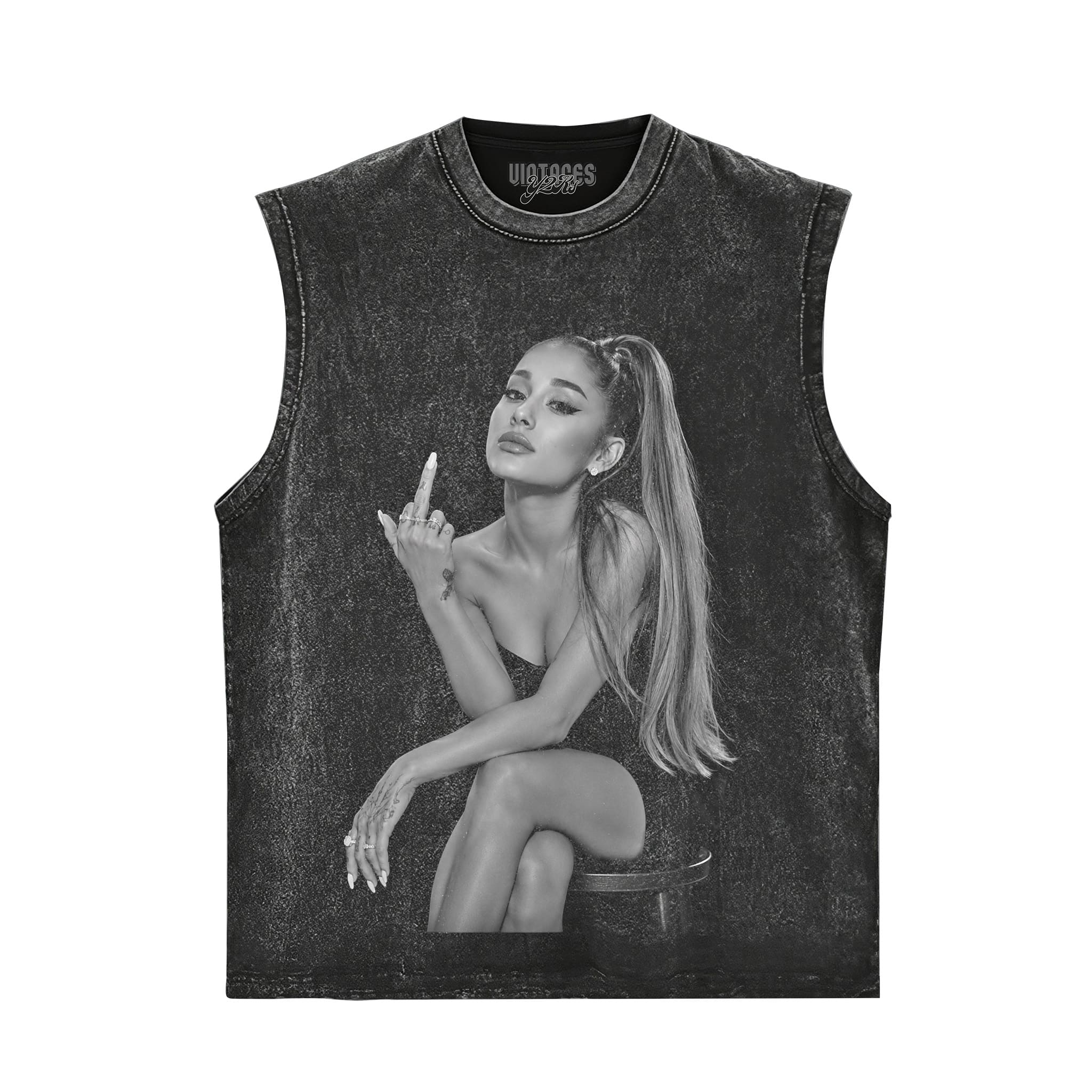 ARIANA GRANDE - MIDDLE FINGER TANK TOP & TEE & LONG SLEEVE & LAYERED LS & HOODIE