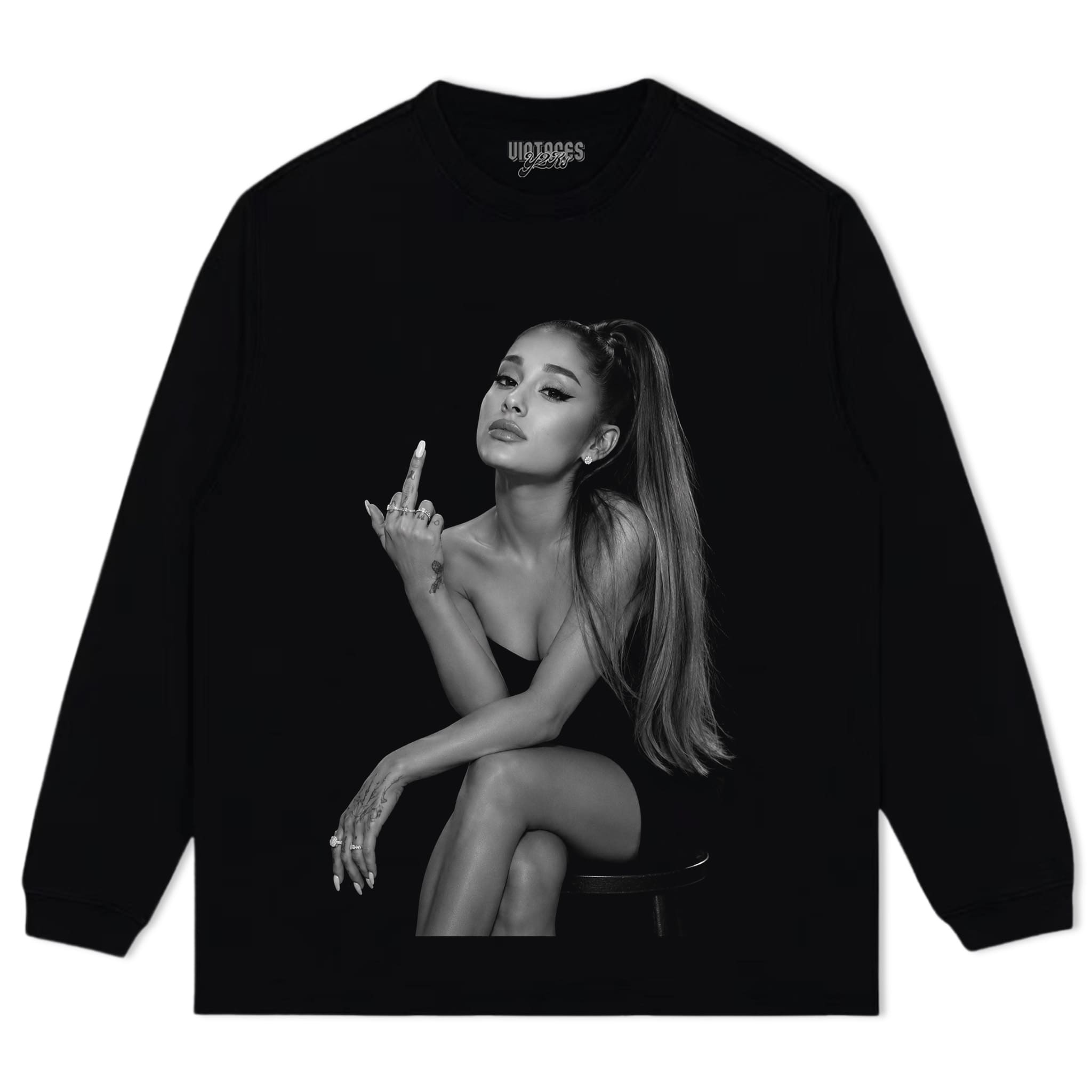 ARIANA GRANDE - MIDDLE FINGER TANK TOP & TEE & LONG SLEEVE & LAYERED LS & HOODIE