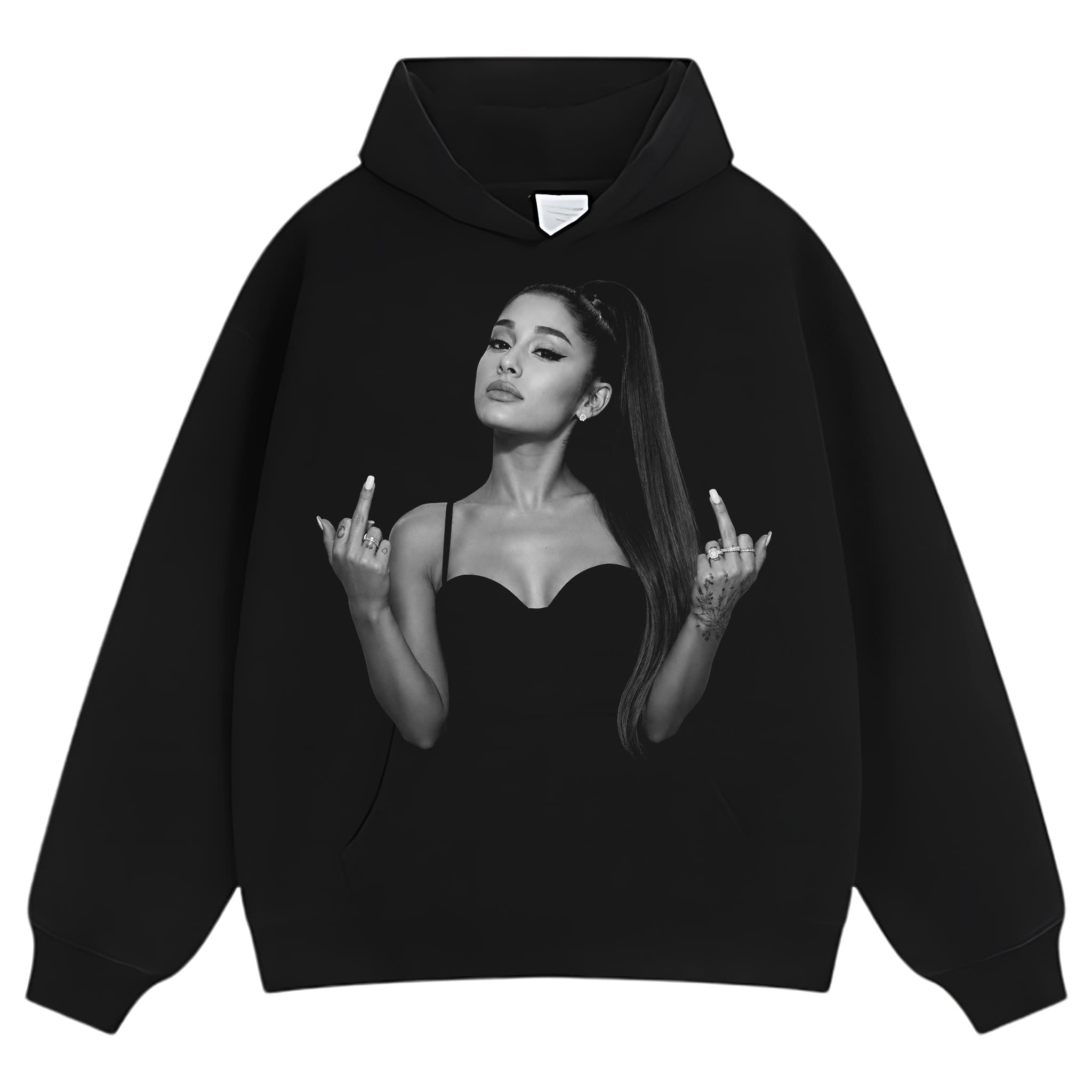 ARIANA GRANDE - MIDDLE FINGER V2 TANK TOP & TEE & LONG SLEEVE & LAYERED LS & HOODIE