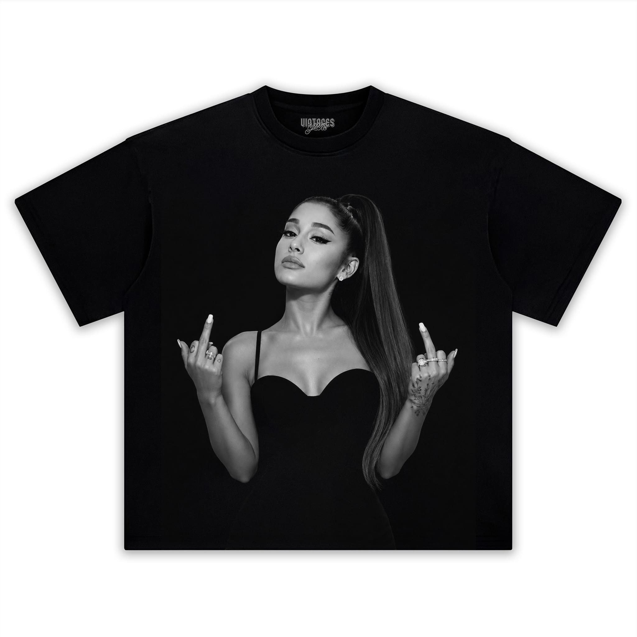 ARIANA GRANDE - MIDDLE FINGER V2 TANK TOP & TEE & LONG SLEEVE & LAYERED LS & HOODIE