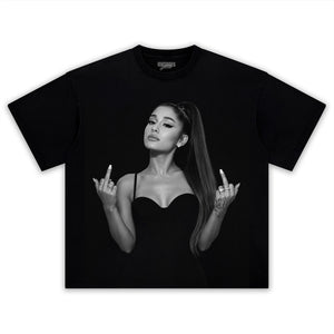 ARIANA GRANDE - MIDDLE FINGER V2 TANK TOP & TEE & LONG SLEEVE & LAYERED LS & HOODIE