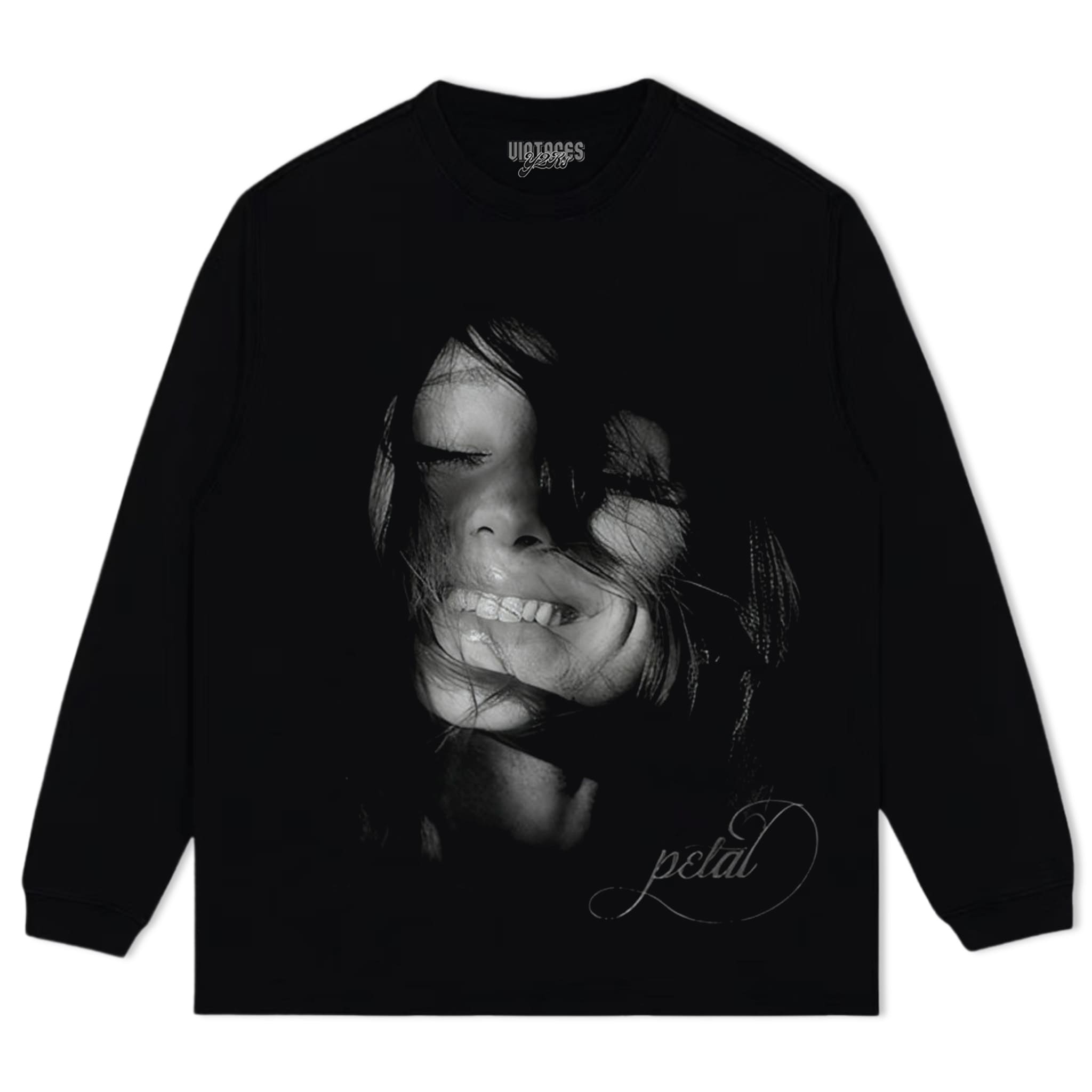 ARIANA GRANDE PETAL ALBUM BLACK AND WHITE PORTRAIT ART TANK TOP & TEE & LONG SLEEVE & LAYERED LS & HOODIE