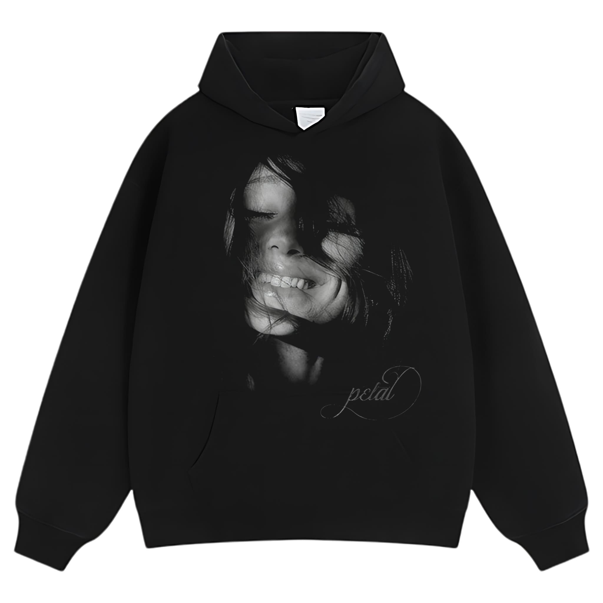 ARIANA GRANDE PETAL ALBUM BLACK AND WHITE PORTRAIT ART TANK TOP & TEE & LONG SLEEVE & LAYERED LS & HOODIE