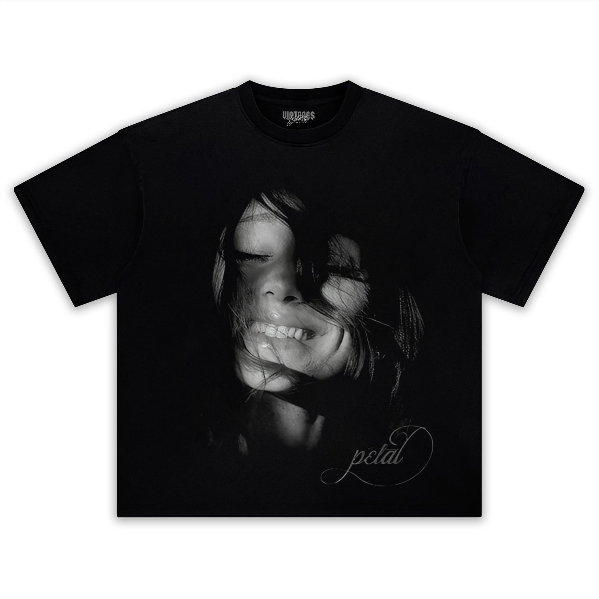 ARIANA GRANDE PETAL ALBUM BLACK AND WHITE PORTRAIT ART TANK TOP & TEE & LONG SLEEVE & LAYERED LS & HOODIE