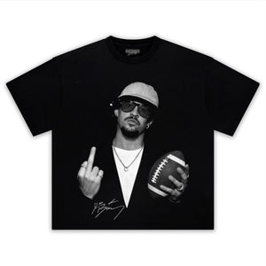 BAD BUNNY - MIDDLE-FINGER TEE & LS & HOODIE