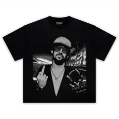 BAD BUNNY - MIDDLE-FINGER V2 TEE & LS & HOODIE