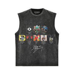 BAD BUNNY - DISCOGRAPHY TANK TOP