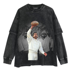 BAD BUNNY - WE ARE AMERICA V4 LAYERED LONG SLEEVE