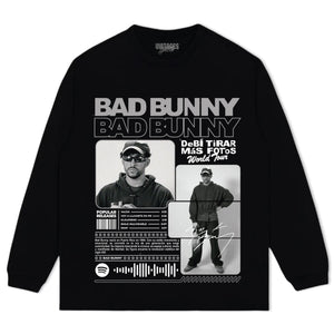 BAD BUNNY 2026 DISEÑO DIGITAL TEE & LS & HOODIE