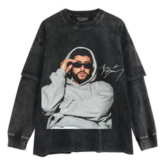BAD BUNNY 2026 SIGNATURE LAYERED LONG SLEEVE