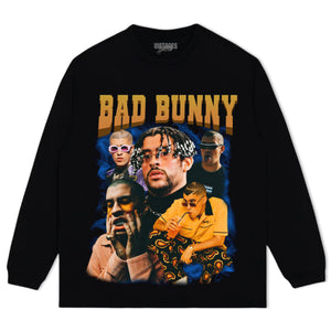 BAD BUNNY 2026 VINTAGE TEE & LS & HOODIE