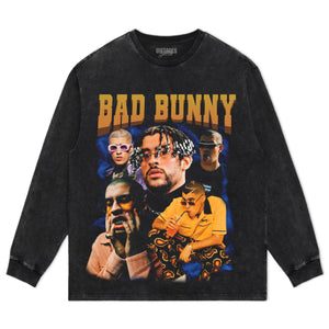 BAD BUNNY 2026 VINTAGE TEE & LS & HOODIE