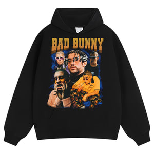 BAD BUNNY 2026 VINTAGE TEE & LS & HOODIE