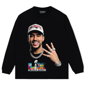 BAD BUNNY & SUPER BOWL 2026 TEE & LS & HOODIE
