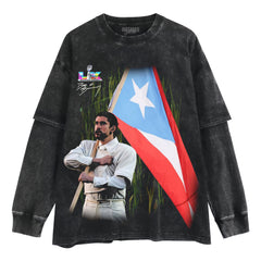 BAD BUNNY & SUPER BOWL 2026 V3 LAYERED LONG SLEEVE