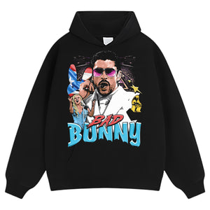 BAD BUNNY & SUPER BOWL 2026 V5 TEE & LS & HOODIE