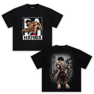 BAKI HANMA TANK TOP & TEE & LONG SLEEVE & LAYERED LS & HOODIE