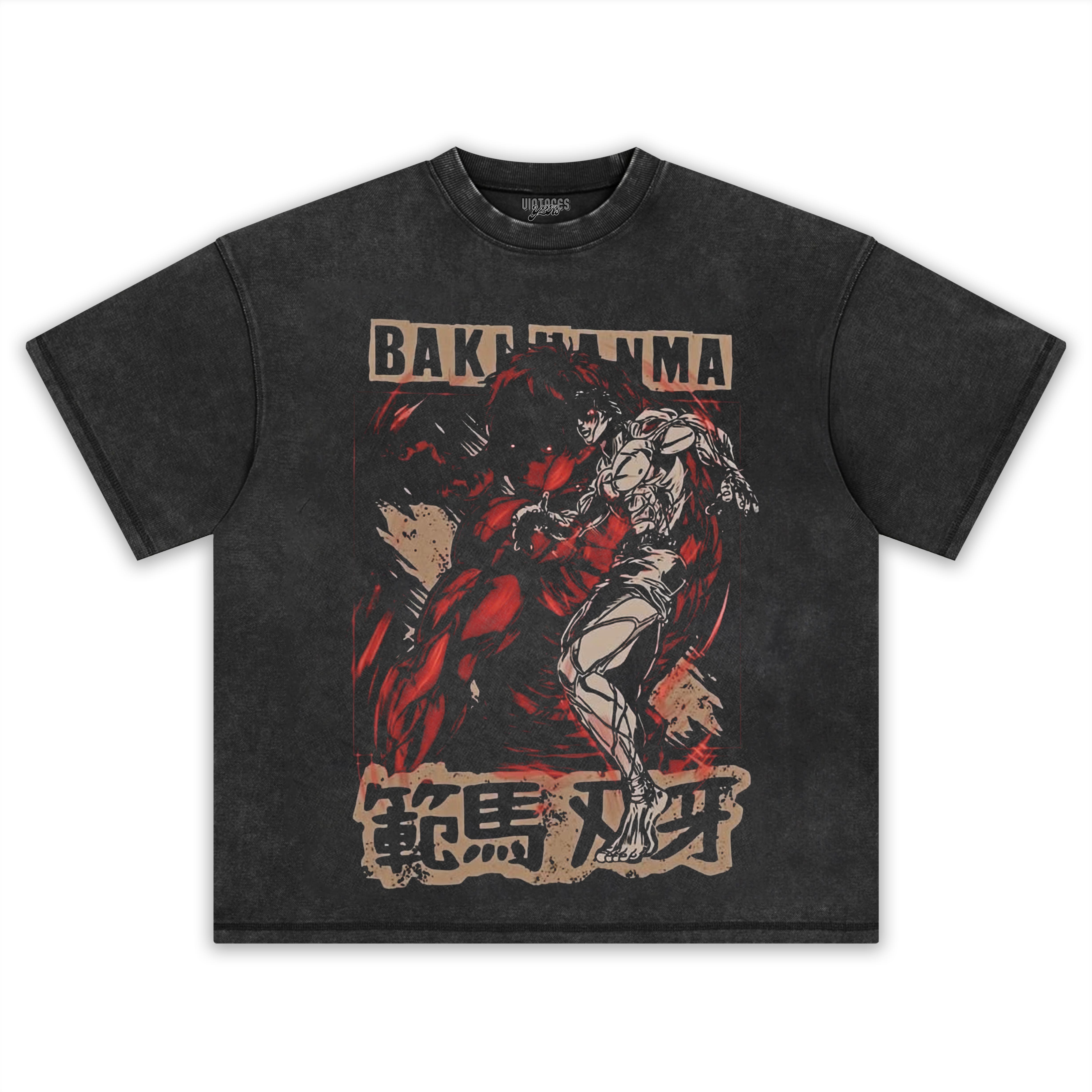 BAKI HANMA V5 TANK TOP & TEE & LONG SLEEVE & LAYERED LS & HOODIE