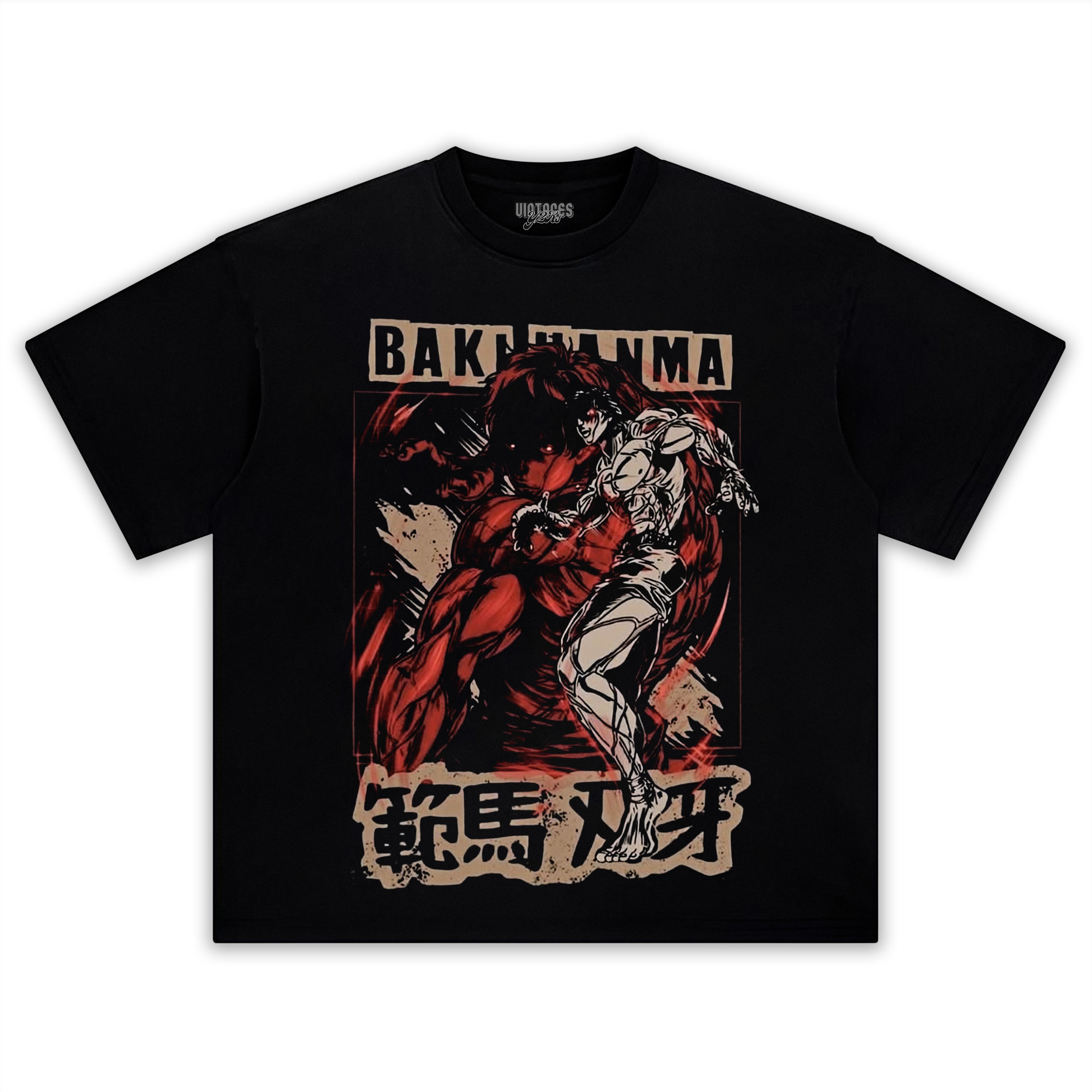BAKI HANMA V5 TANK TOP & TEE & LONG SLEEVE & LAYERED LS & HOODIE
