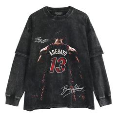 BAM ADEBAYO MIAMI LAYERED LONG SLEEVE
