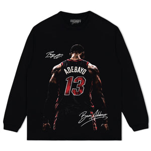 BAM ADEBAYO MIAMI TEE & LS & HOODIE
