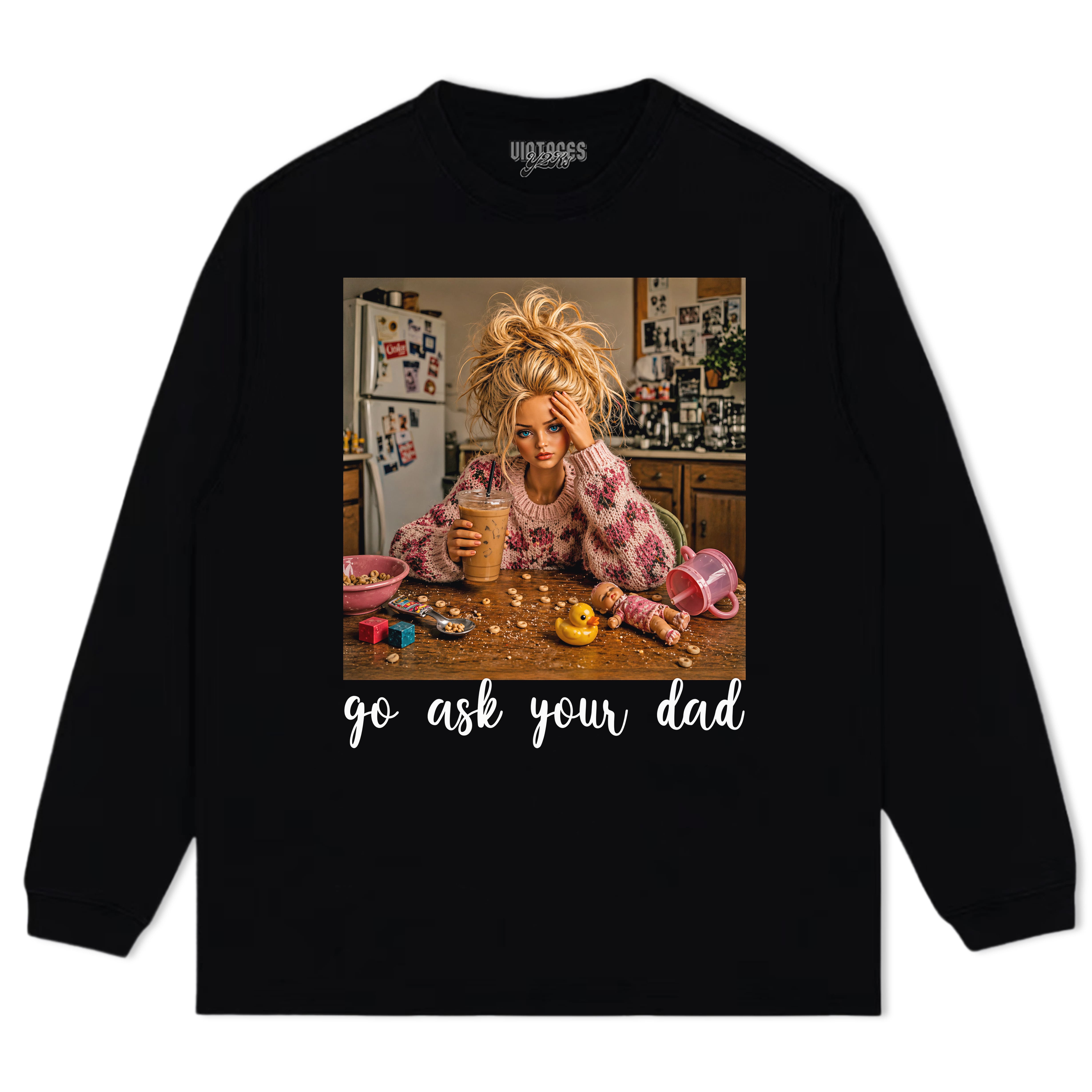 BARBIE GO ASK YOUR DAD TANK TOP & TEE & LONG SLEEVE & LAYERED LS & HOODIE