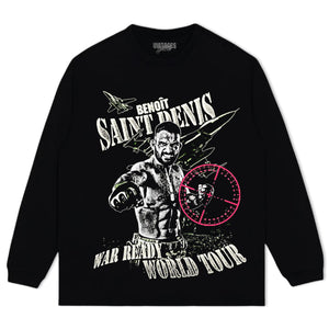 BENOÎT SAINT DENIS - WAR READY TOUR TEE & LS & HOODIE