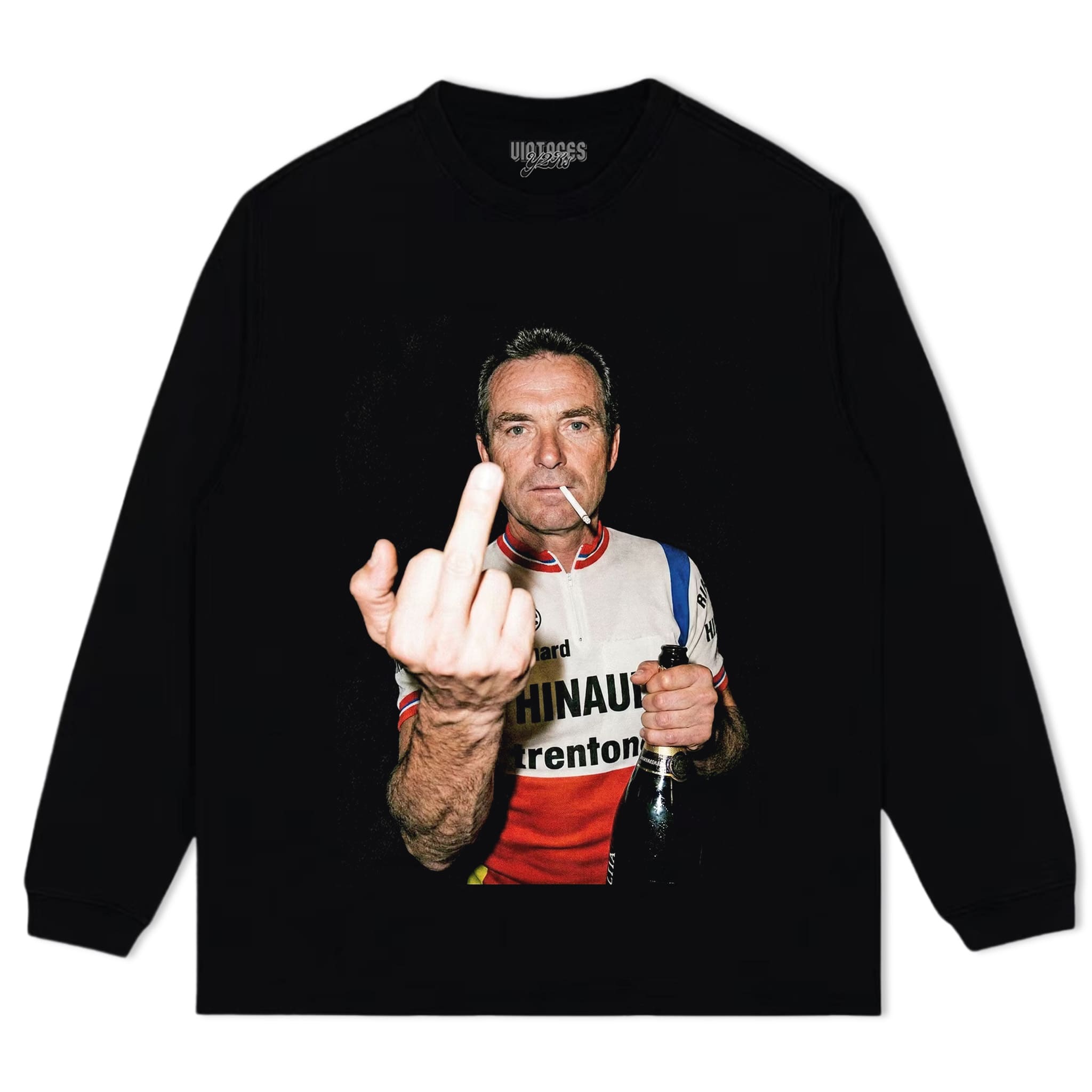 BERNARD HINAULT LEGEND TOUR DE FRANCE TANK TOP & TEE & LONG SLEEVE & LAYERED LS & HOODIE