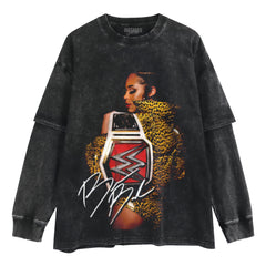BIANCA BELAIR LEOPARD LAYERED LONG SLEEVE