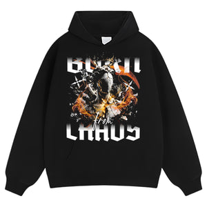 BORN FROM CHAOS GRAPHIC STREETWEAR TANK TOP & TEE & LONG SLEEVE & LAYERED LS & HOODIE