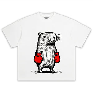 BOXER CAPYBARA TANK TOP & TEE & LONG SLEEVE & LAYERED LS & HOODIE