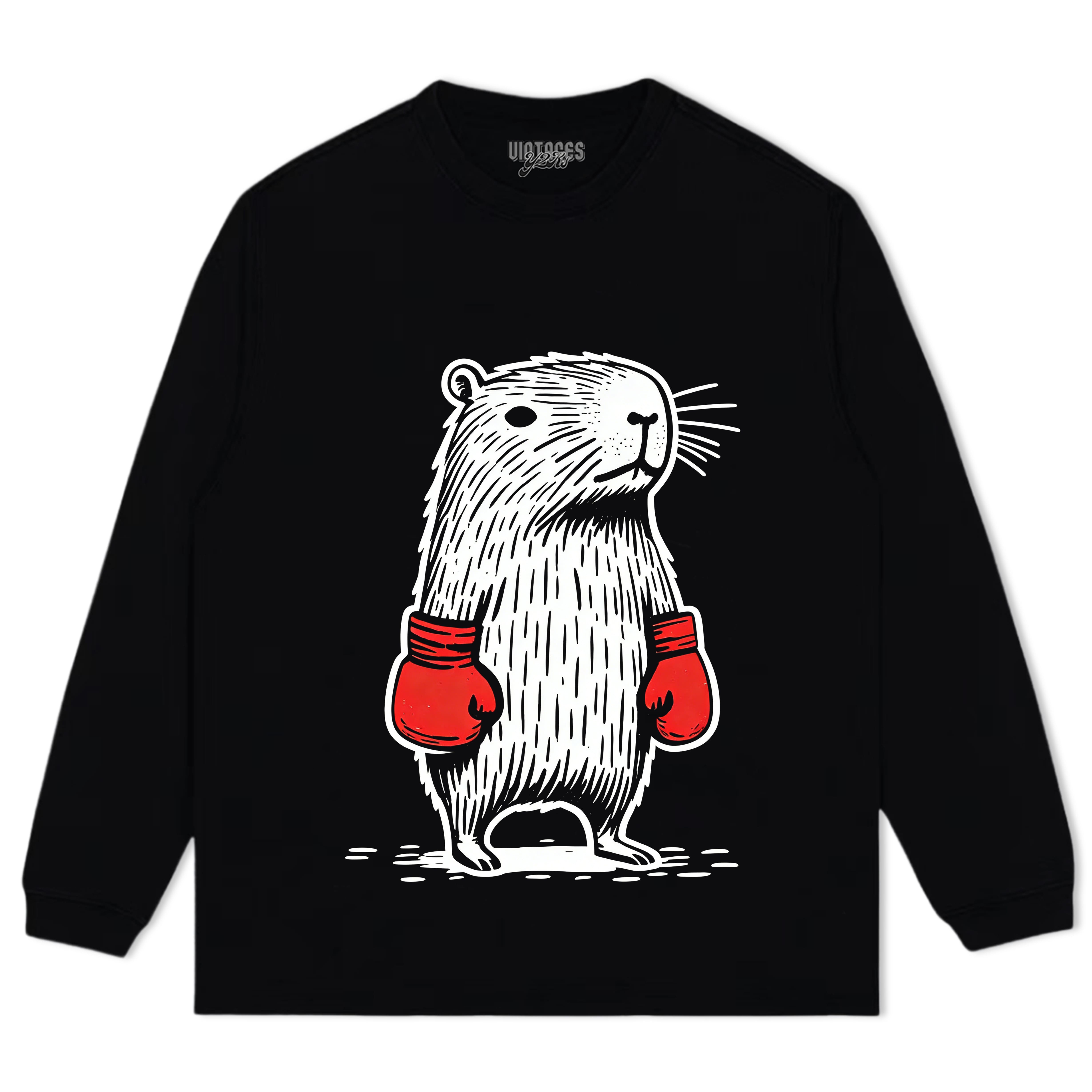 BOXER CAPYBARA TANK TOP & TEE & LONG SLEEVE & LAYERED LS & HOODIE