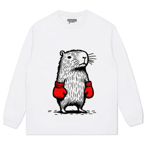 BOXER CAPYBARA TANK TOP & TEE & LONG SLEEVE & LAYERED LS & HOODIE