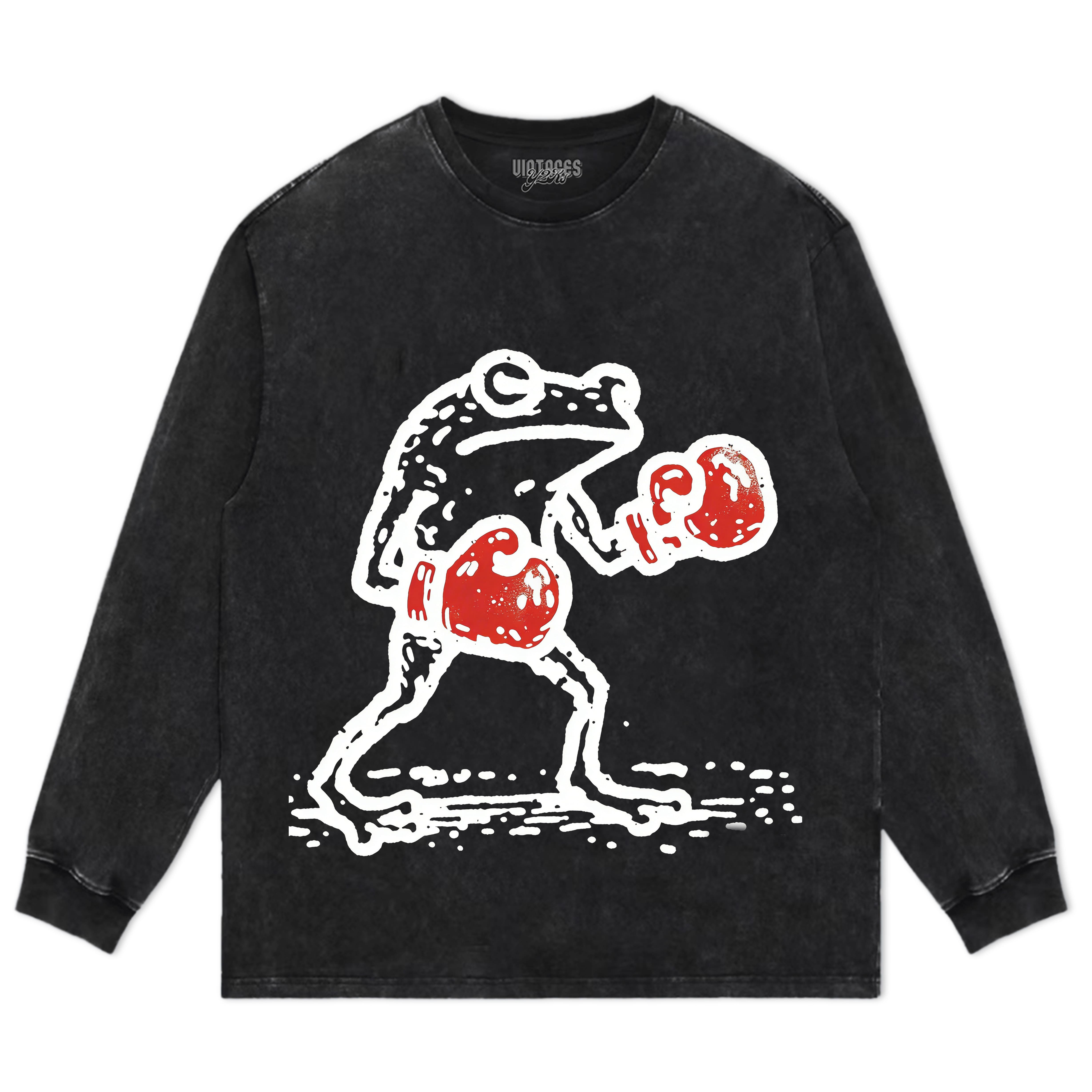 BOXER FROG TANK TOP & TEE & LONG SLEEVE & LAYERED LS & HOODIE