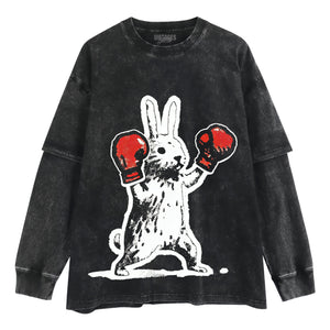 BOXER RABBIT V2 TANK TOP & TEE & LONG SLEEVE & LAYERED LS & HOODIE